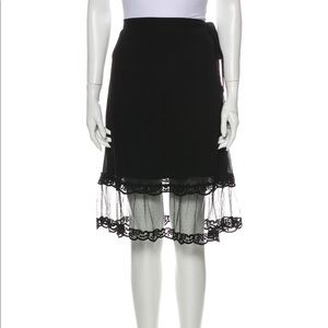 Herve leger black skirt size Small
